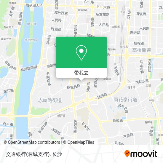 交通银行(名城支行)地图