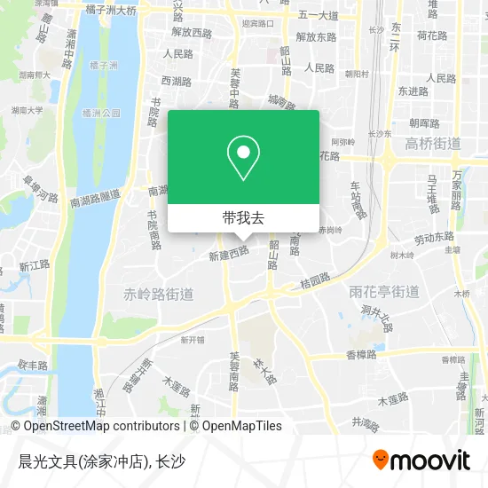晨光文具(涂家冲店)地图