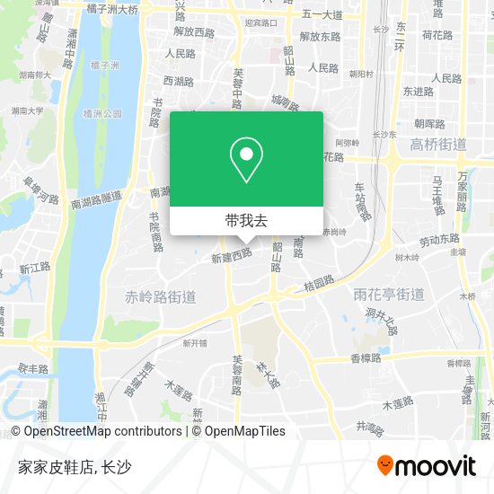 家家皮鞋店地图