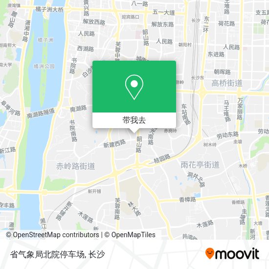 省气象局北院停车场地图