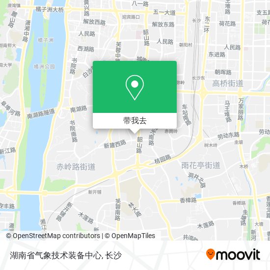 湖南省气象技术装备中心地图