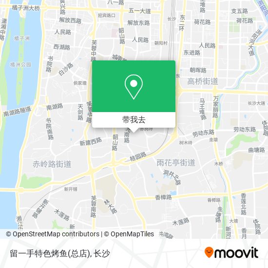 留一手特色烤鱼(总店)地图