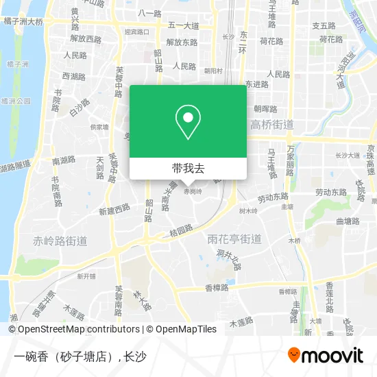 一碗香（砂子塘店）地图