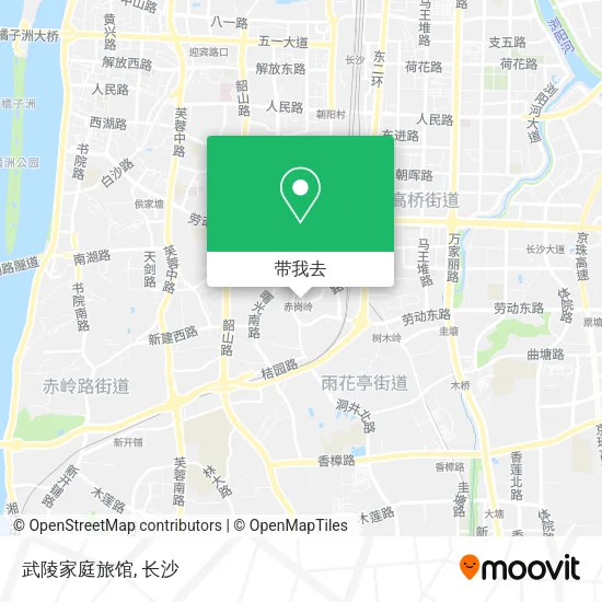 武陵家庭旅馆地图
