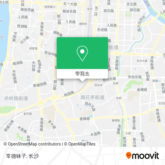 常德钵子地图