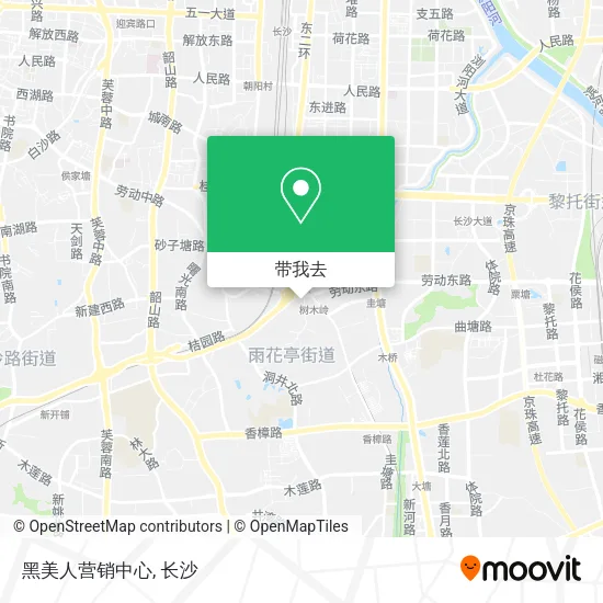 黑美人营销中心地图