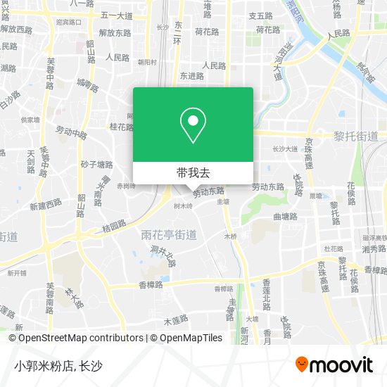 小郭米粉店地图