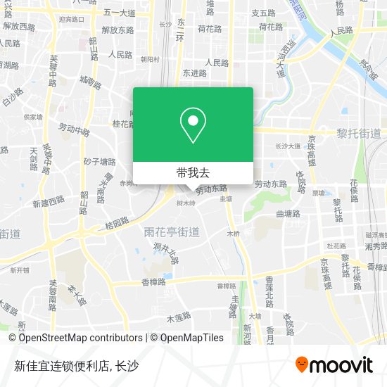 新佳宜连锁便利店地图