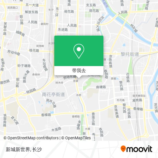 新城新世界地图