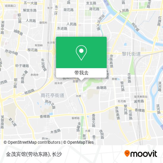 金茂宾馆(劳动东路)地图