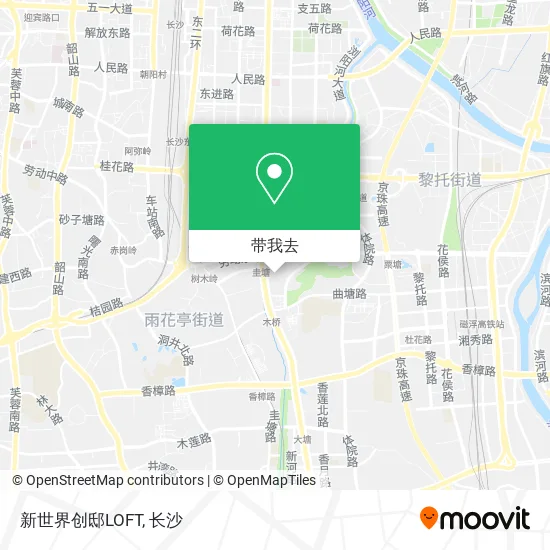 新世界创邸LOFT地图