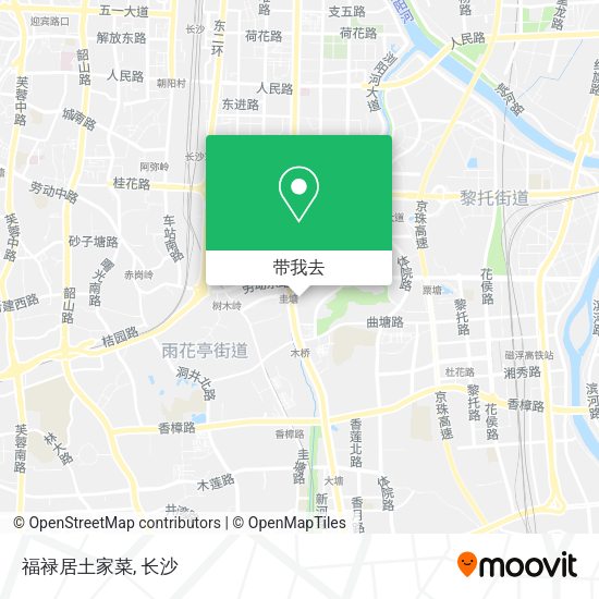 福禄居土家菜地图