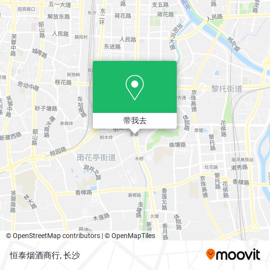 恒泰烟酒商行地图