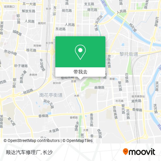 顺达汽车修理厂地图