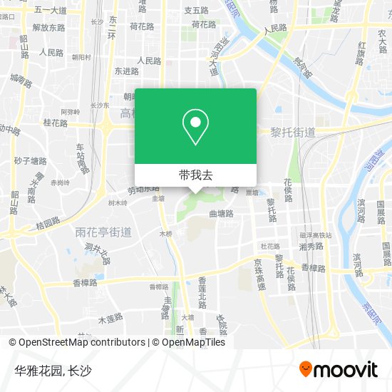 华雅花园地图