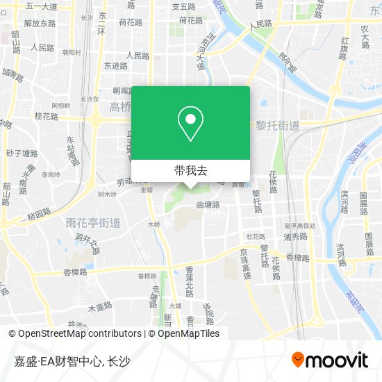 嘉盛·EA财智中心地图