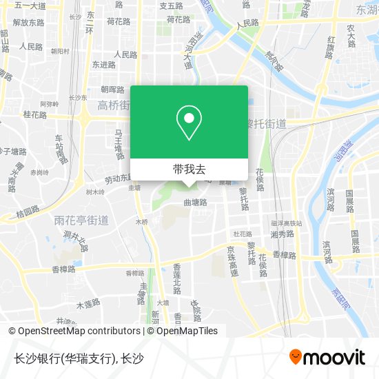 长沙银行(华瑞支行)地图