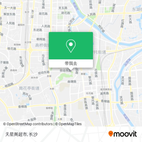 天星阁超市地图