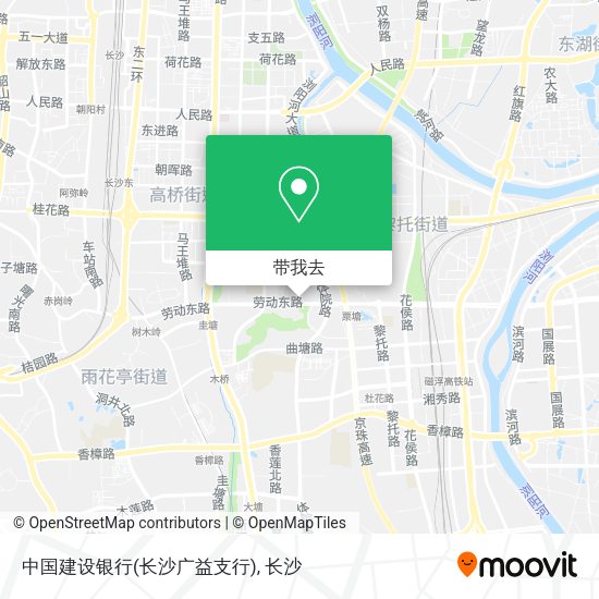 中国建设银行(长沙广益支行)地图