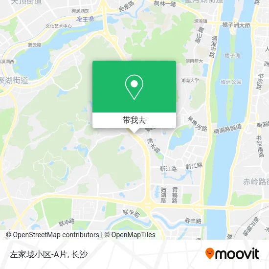 左家垅小区-A片地图