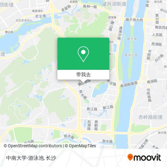 中南大学-游泳池地图