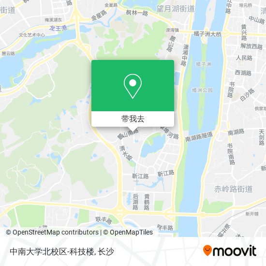 中南大学北校区-科技楼地图