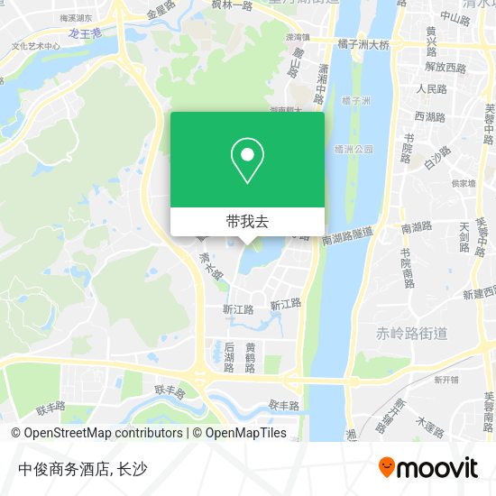 中俊商务酒店地图