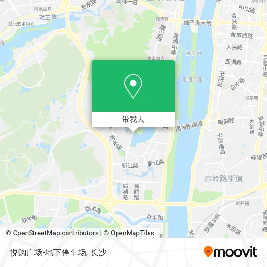 悦购广场-地下停车场地图