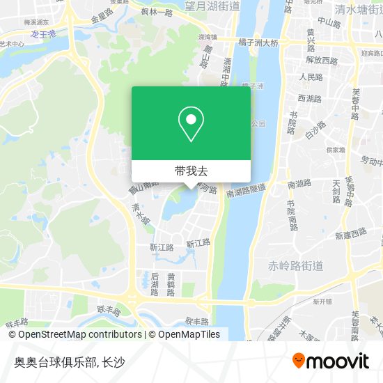 奥奥台球俱乐部地图