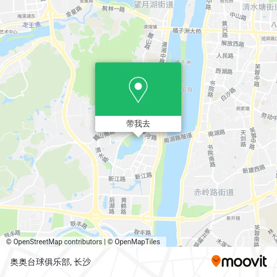 奥奥台球俱乐部地图