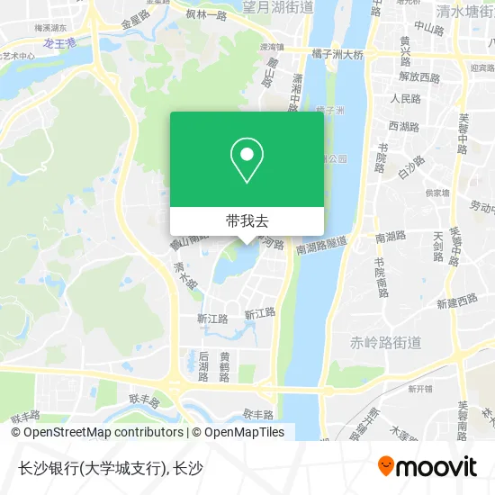 长沙银行(大学城支行)地图