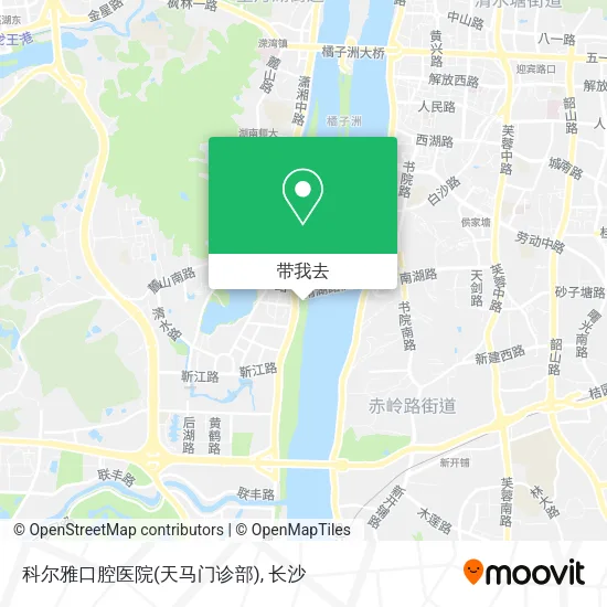 科尔雅口腔医院(天马门诊部)地图