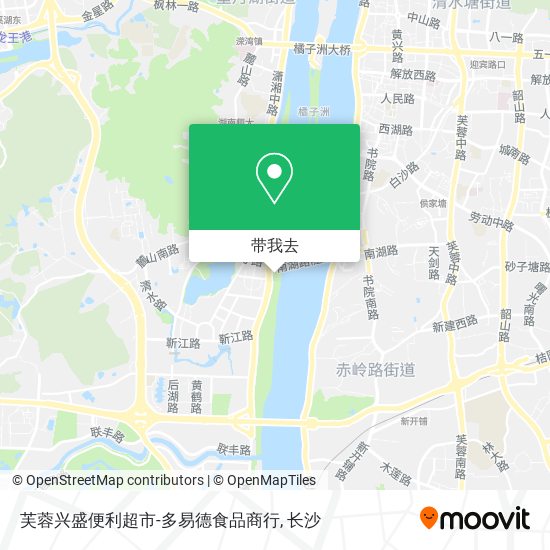 芙蓉兴盛便利超市-多易德食品商行地图