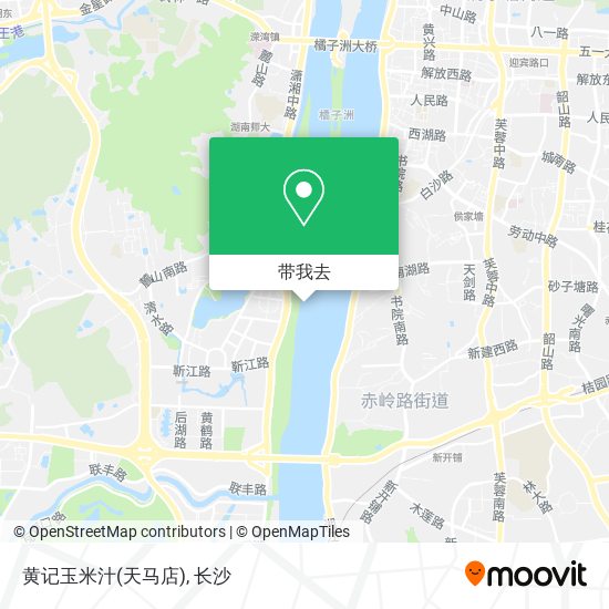 黄记玉米汁(天马店)地图