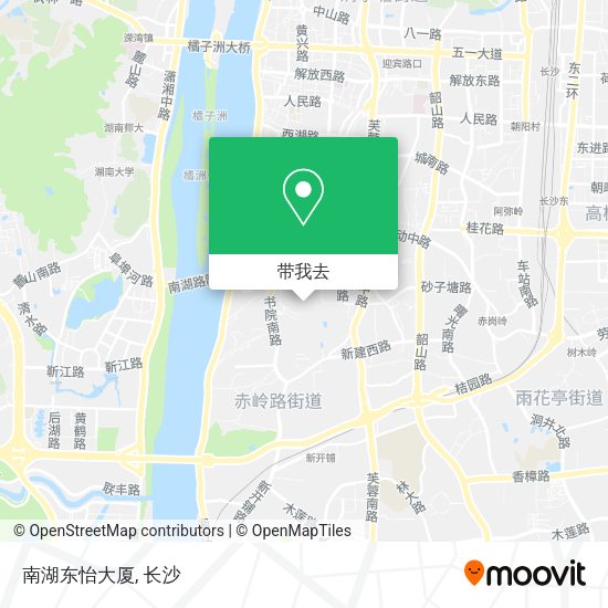 南湖东怡大厦地图