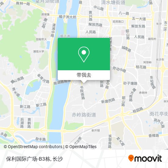 保利国际广场-B3栋地图