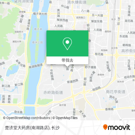 楚济堂大药房(南湖路店)地图