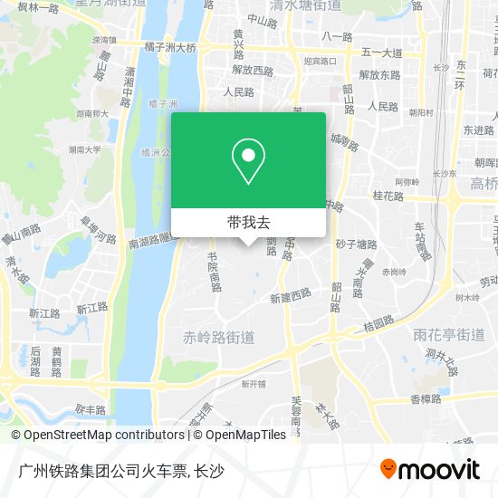 广州铁路集团公司火车票地图