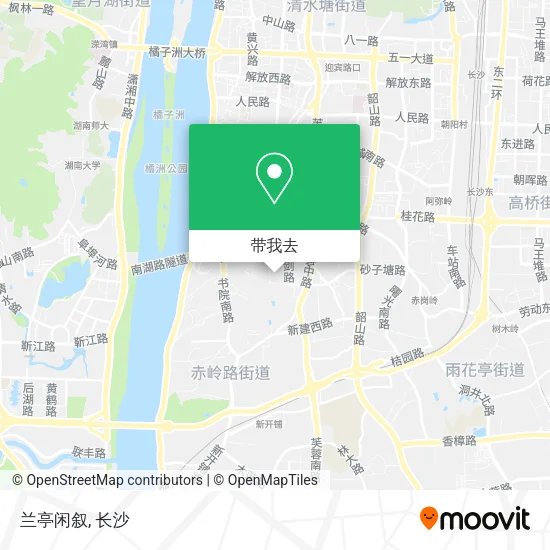 兰亭闲叙地图
