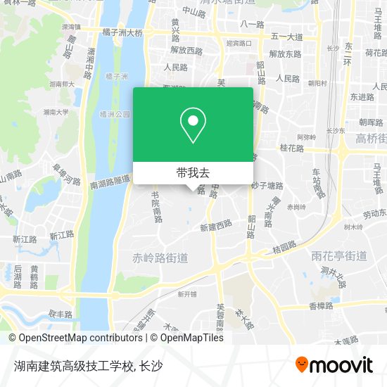 湖南建筑高级技工学校地图