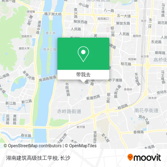 湖南建筑高级技工学校地图