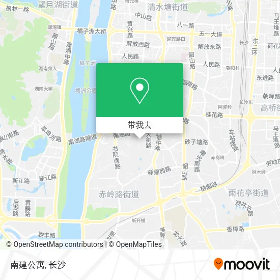 南建公寓地图