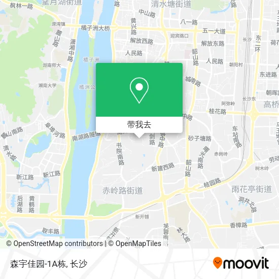 森宇佳园-1A栋地图