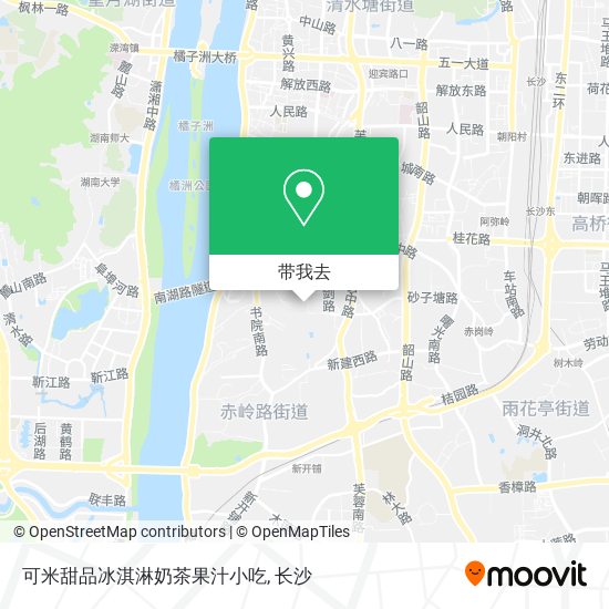 可米甜品冰淇淋奶茶果汁小吃地图
