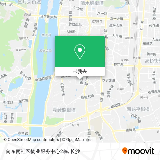 向东南社区物业服务中心2栋地图