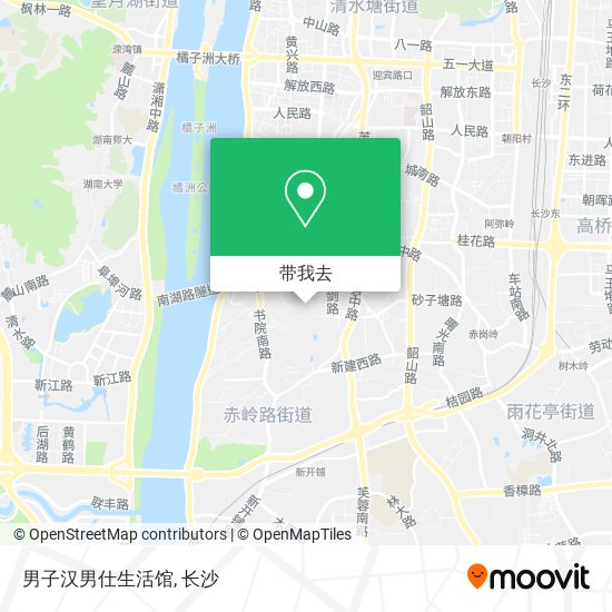 男子汉男仕生活馆地图