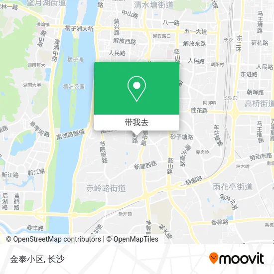 金泰小区地图