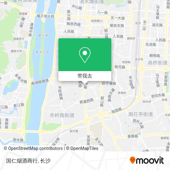 国仁烟酒商行地图