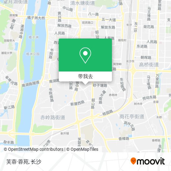 芙蓉·蓉苑地图