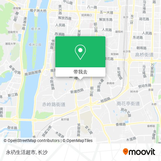 永礽生活超市地图